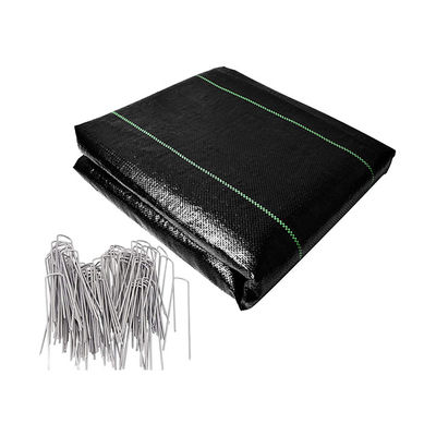 Polypropylen-Unkrautbekämpfung 100% Mat Plastic Mulch Layer Wear beständig